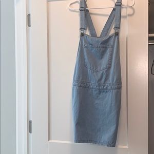 Roxy denim overall skirt